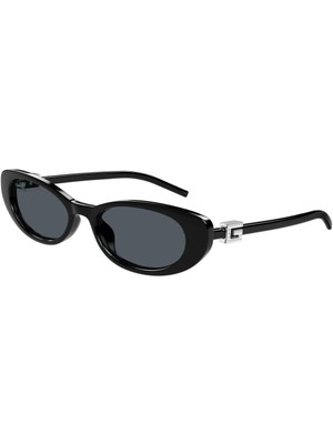 Gucci GG1680S 002 52 Kadın Güneş Gözlüğü Siyah Kemik Çerçeve ile Şık Tasarım