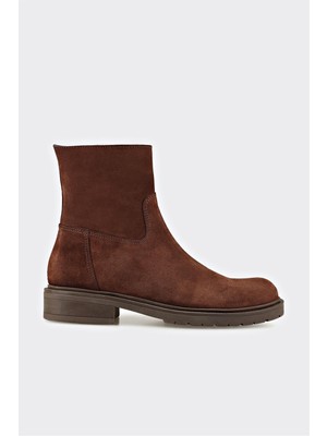 Kahve Deri Kadın Günlük Bot