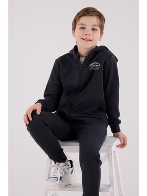 Rolypoly Erkek Çocuk Antrasit Eşofman Takımı