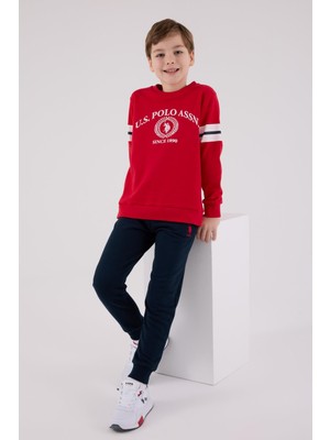 U.s. Polo Assn. Erkek Çocuk Eşofman Takımı Kırmızı