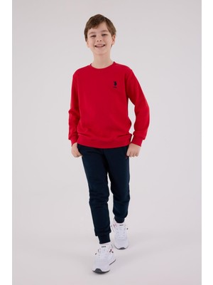 U.s. Polo Assn. Erkek Çocuk Eşofman Takımı Kırmızı