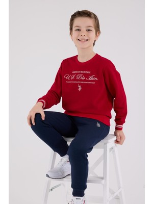 U.s. Polo Assn. Erkek Çocuk Eşofman Takımı Kırmızı