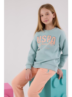 U.s. Polo Assn. Kız Çocuk Eşofman Takımı Su Yeşili