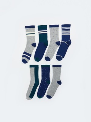 Lc Waikiki Yeni Sezon Çizgili Erkek Çocuk Soket Çorap 7'li