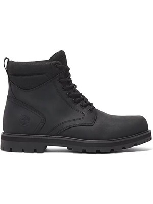 Timberland Britton Road Mid Lace Up Waterproof Boot Erkek Günlük Bot TB0A69UHW021 Siyah