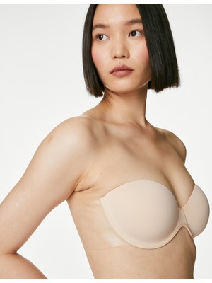 Marks & Spencer Destekli Yapışkanlı Straplez Sütyen