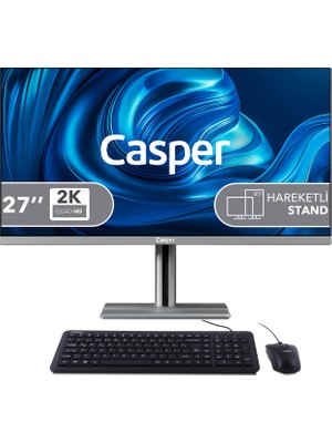 Casper Nirvana A87.210H-8V00X-V-G Intel Core 5-210H 8gb RAM 480GB NVME SSD Freedos All In One