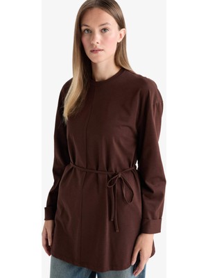 DeFacto %100 Pamuk Loose Fit Tunik F4850AX25AU