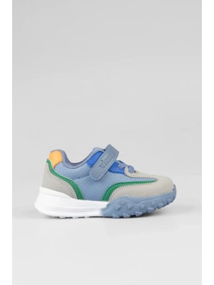 Vicco Kot Çocuk Sneaker Erkek Çocuk İçin Suni Deri/Tekstil Düz Tabanlı Ayakkabı