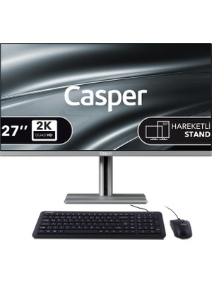 Casper Nirvana A97.1362-DF00X-V-G Intel Core I7-13620H 32GB RAM 1TB NVME SSD Freedos All In One