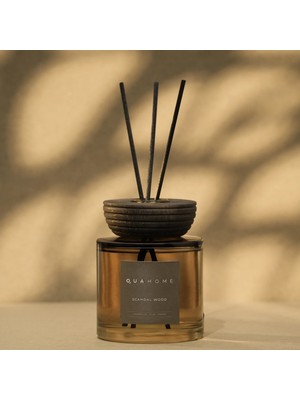 Qua Home Scandal Wood Çubuklu Oda Kokusu Silindir Şişe Hardal 500 ml