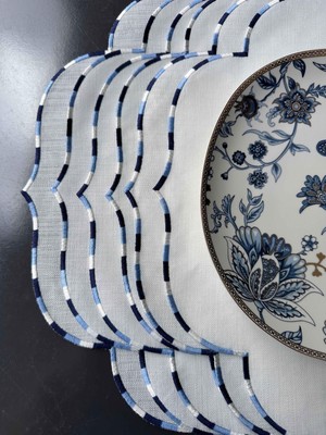 Mila Supla & Peçete Oymalı Mavi 6'lı