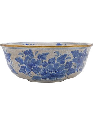 Yargıcı Dekoratif Obje  Bleu Blanc KASE26 x 11 cm