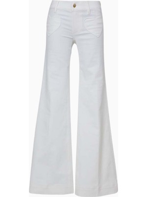 Slay Heart Cepli Düz Paça Pantolon