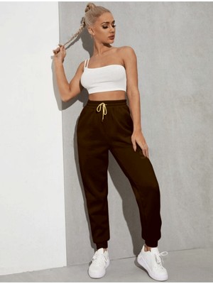 Kadın Regular Fit Ince Eşofman Altı SPR24EAK81