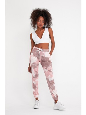 Süperlife Kadın Regular Fit Ince Eşofman Altı SPR22BE158