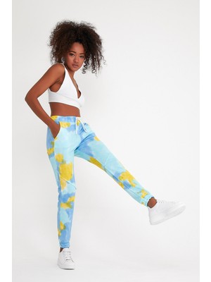 Süperlife Kadın Regular Fit Ince Eşofman Altı SPR22BE158