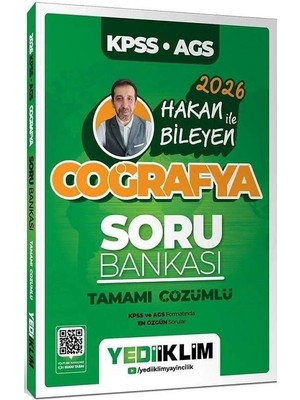 Yediiklim 2026 Kpss Meb-Ags Coğrafya Soru Bankası Çözümlü