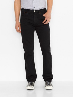501 Orıgınal Erkek Siyah Jean Pantolon A7735-0019