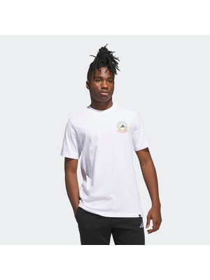 Adidas Sportswear JN2509 90'lar Nostaljisi Şehir Grafikli Tişört