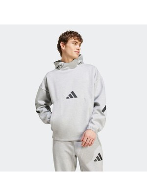 adidas  Erkek  Gri  Sweatshirt M Z.N.E. HD JE3070