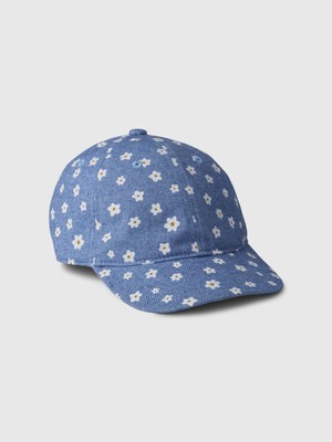 Gap Kız Çocuk Koyu Mavi Grafikli Beyzbol Şapkası
