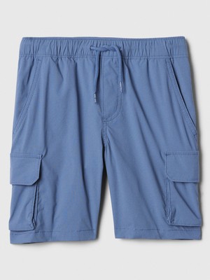 Gap Erkek Çocuk Mavi Hybrid Pull-On Kargo Şort