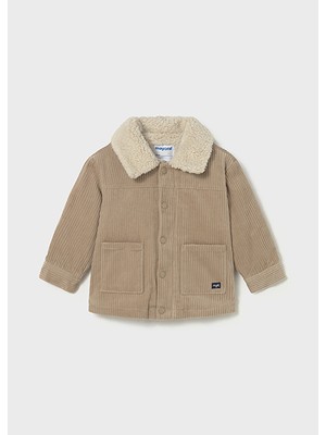 Mayoral Kahve Erkek Bebek Içi Kürklü Kadife Mont 2419