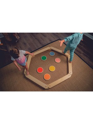 Adeno Ahşap Denge Kirişi, Denge Tahtası,oyuncak,aktivite Oyuncağı,ahsap Oyuncaklar,montessori Oyuncak