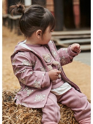 Mayoral Pembe Kız Bebek Su Geçirmez Yağmurluk 2439