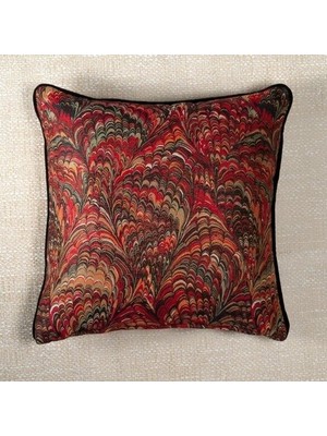 Caido Biyeli Dekoratif Kırlent Renkli 45X45