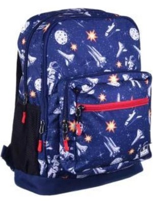 Renkli Galaksi Desenli Çocuk Okul Çantası, Hafif ve Dayanıklı Tasarım