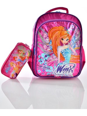 Renkli Kanatlı Okul Çantası ve Kalemlikli Set, Çocuklar Için Rüya Gibi Tasarım