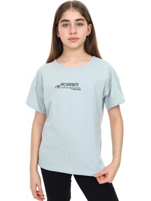 Toontoy Kız Çocuk Baskılı Tişört