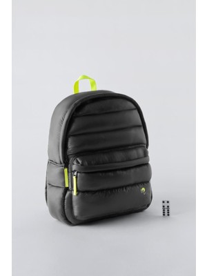 Siyah Dolu Mızıkalı Çocuk Okul Çantası, Şık ve Hafif, Dayanıklı Tasarım