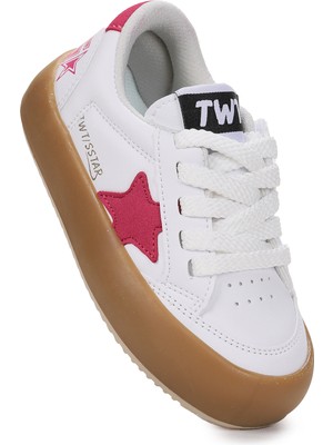 Kiko Kids Rida Günlük Bağcıklı Kız Çocuk Spor Ayakkabı