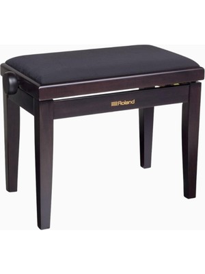 RPB-220BK Piyano Taburesi, Kadife Oturmalı, Saten Siyah, Masif Ahşap