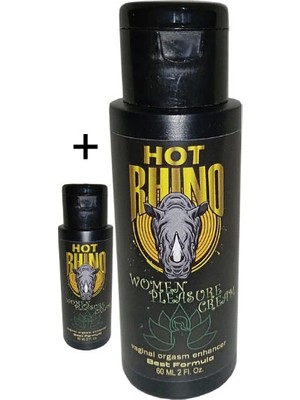Etkili Hotrhino Women Libid Cream 60 ml 2 Adet Bayan Duyarga Yükseltici Krem