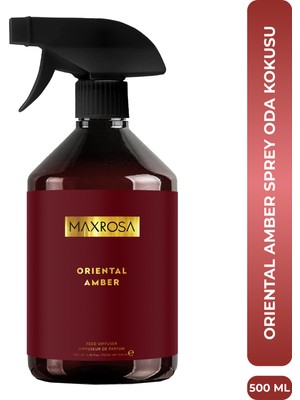 Maxrosa Oriantal Amber Room Spray Oda Koku Spreyi 500 ml