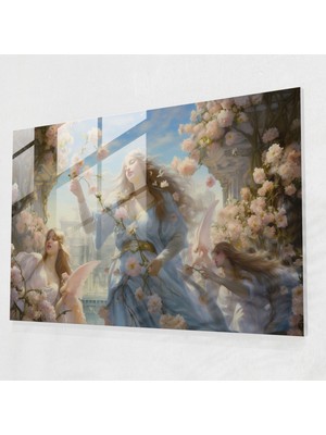 Popcas Mitoloji Cam Sanatı - Cennetteki Tanrılar ve Tanrıçalar - Mitoloji Mitoloji Cam Sanatı Modern Sanat Ev Dekorasyonu