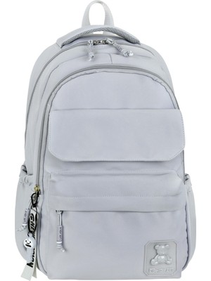 Su Itici Terletmez Kumaş Lise ve Ortaokul Unisex Sırt Çantası Günlük Çanta Özel Kumaş Baskılı