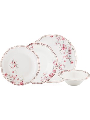 Decorium Almira 24 Parça 6 Kişilik Yemek Takımı