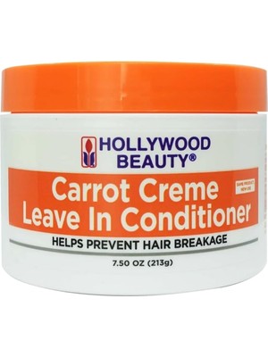 Hollywood Beauty Havuç Özlü Kırılma Karşıtı Durulanmayan Saç Kremi 213GR