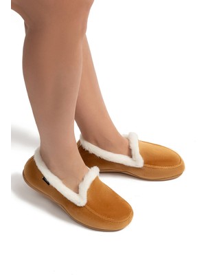 Twigy Comfy Kadın Ev Ayakkabısı Kahverengi 37/41