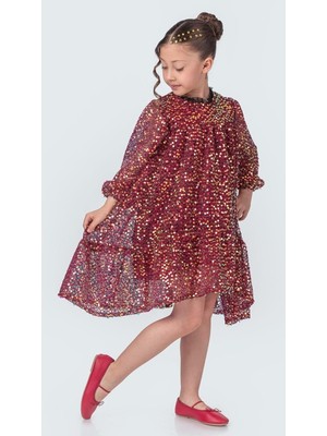 Likio Vintage Payet Kız Çocuk Abiye M00739