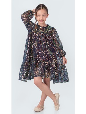 Likio Vintage Payet Kız Çocuk Abiye M00739