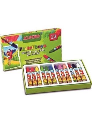 Alpino Pastel Boya 12 Li Karton Kutu 12/96 Dc-008299