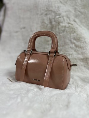 930416 El ve Çapraz Askı Parlak Mini Premium Çanta #08-25#