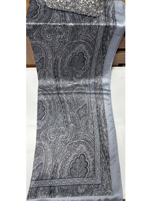 11968B Levidor Hint Ipeği Şal #07-25#