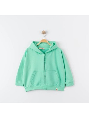 Oversıze Eşofman Theme Kapşonlu Fermuarlı Sweat